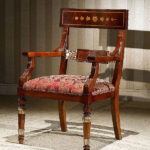 OP-720-1 Arm Chair         
L24.8xW24.8H40.2