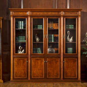 HO-0807A 4-Door Bookcase