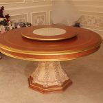 E66 round dining table