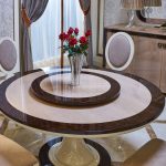 E75 round dining table