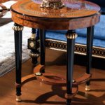 E-69 Round End Table 23.6" W x 23.6" D x 24.8" H
