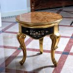 E61 Small Round Table 23.6" W x 23.6" D x 23.6" H