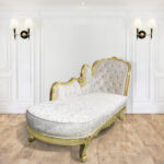 INF-040 White Chaise Lounge