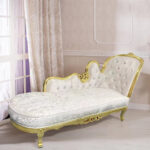 INF-040 White Chaise Lounge