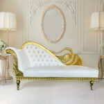 INF-014 Swan Chaise Lounge 34'' W X 90'' L X 38'' H