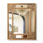 FON-741 Framed Mirror 35" W X 1.5" D x 47" H