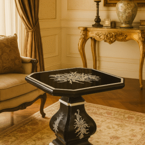A1QSBP Mother of Pearl End Table