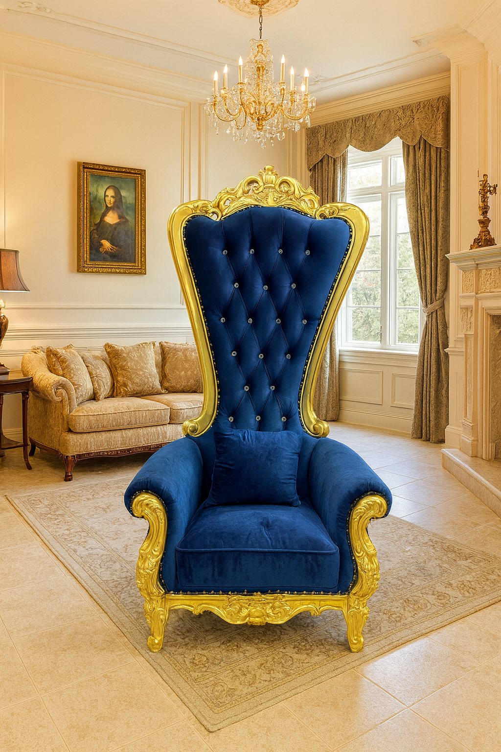 INF-KBLUE2022 High Back Chair