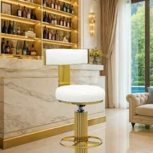 LUX-809-2 Bar Stools with Swivel and Lift