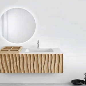 Luxury Vanity & Led Mirror Bathroom Set