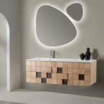 BTH-029 Large Option Vanity 47.4" W x 21.3" D x 16.5" H

BTH-029 Mirror # 1 35.4" W x 37.4" H

BTH Mirror # 2 13.6" W x 15.7" H