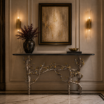 FON-4048 Console Table 59.8" W x 15.7" D x 29.9" H