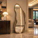 FON-0077 Framed Mirror 31.5" W X 2" D X 70.9" H